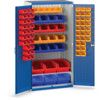 Cubio Storage Cabinet, 2 Doors, Blue, 2000 x 1050 x 650mm thumbnail-0