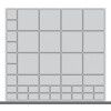 Draw Dividers For Use With 800 x 750 x 75mm Drawer, 41 Compartments thumbnail-0