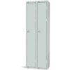 Compartment Locker, 2 Doors, Mid Grey, 1800 x 600 x 300mm, Nest of 2 thumbnail-0