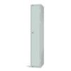 Compartment Locker, Single Door, Mid Grey, 1800 x 300 x 450mm thumbnail-0