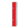 Compartment Locker, 2 Doors, Red, 1800 x 450 x 450mm thumbnail-0