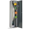 Workwear Locker, Single Door, Dark Grey, 1800 x 450 x 450mm thumbnail-0