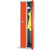 Space Saving Locker, 2 Doors, Red, 1800 x 450 x 450mm thumbnail-0