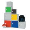 Cube Locker, Single Door, Mid Grey, 300 x 300 x 300mm thumbnail-1