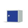 Cube Locker, Single Door, Blue, 450 x 450 x 450mm thumbnail-0