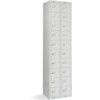 Personal Effects Locker, 20 Doors, Mid Grey, 1800 x 450 x 380mm thumbnail-0