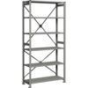 Euro Shelving, 5 Shelves, 135kg Shelf Capacity, 2100mm x 1000mm x 600mm, Grey thumbnail-0