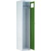 Garment Collection Locker, Single Door, Green, 1778 x 381 x 457mm thumbnail-0