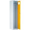 Garment Collection Locker, Single Door, Yellow, 1778 x 381 x 457mm thumbnail-0