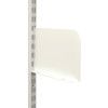 200mm White R/H Shelf Ends Twin Slot Shelving thumbnail-2