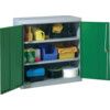 Storage Cabinet, 2 Doors, Blue, 984 x 915 x 505mm thumbnail-0