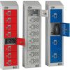 Personal Effects Locker, 8 Doors, Blue, 915 x 250 x 180mm thumbnail-0