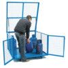 1260x1260x830mm Steel Security Cage and Lift Up Lid thumbnail-0