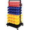 Storage Bin Trolley/Storage Bins, Black, 660x560x1120mm, 91 Pack thumbnail-0