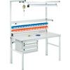 Adjustable Height Workbench 700mm x 1500mm thumbnail-1