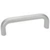 GN565-26-128-BL Aluminium Cabinet U Handle, Blank Finish thumbnail-1