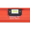 1000mm, I-beam Spirit Level, 3 Vials, Horizontal/Vertical, Non-Magnetic thumbnail-2