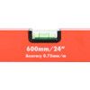 600mm, Box-beam Level, 3 Vials, Horizontal/Vertical, Non-Magnetic thumbnail-2