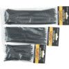 ASSORTED 2.50mm BLACK CABLE TIES (PK-300) thumbnail-0