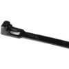 Cable Ties, Black, Reusable  150x7.6mm thumbnail-1