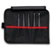 115mm, Precision Tweezers, Insulated, ESD, Plastic, Set of 5 thumbnail-0