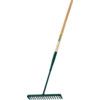 Rake, 385mm Head Width, Metal Tine Material, 17 Tines, Not Insulated thumbnail-0