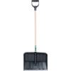 Snow Shovel, 1200mm Overall Length, D-Grip Handle, Impact Resistant ABS Plastic Blade thumbnail-0