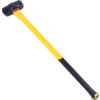 Sledge Hammer, 8lb, Fibreglass Shaft, Anti-vibration/High Impact/Overstrike Protection/Shock-resistant/Slip-resistant thumbnail-0