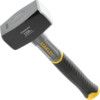 Lump Hammer, 3lb, Fibreglass Shaft, Overstrike Protection thumbnail-0