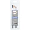 Artist Paint Brush Set, Flat (Pk-10) thumbnail-0