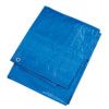 Polyethylene, Tarpaulin, 3.7m x 5.5m, Blue thumbnail-0