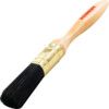 3/4in., Flat, Natural Bristle, Angle Brush, Handle Wood thumbnail-0