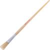 No.10, 20mm., Flat, Natural Bristle, Angle Brush, Handle Wood thumbnail-1