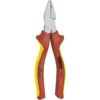 COMBINATION PLIERS CHROMED INSULATED 2-COMPONENT HANDLES 180mm thumbnail-0