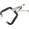 5in./125mm Locking C-Clamp, Steel Jaw, Ergonomic Handle thumbnail-2