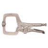 4in./100mm Locking C-Clamp, Steel Jaw, Ergonomic Handle thumbnail-1