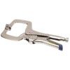 18in./450mm Locking C-Clamp, Steel Jaw, Ergonomic Handle thumbnail-3