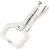 6in./150mm Locking C-Clamp, Steel Jaw, Ergonomic Handle thumbnail-1