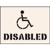 Disabled, Polyester Film, Stencil, Set of 1 thumbnail-0