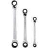 Metric, Ratchet Spanner Set, 8 - 19mm, Set of 3, Alloy Steel thumbnail-1