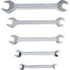 Imperial, Open Ended Spanner Set, 1/4 - 7/8in., Set of 5, Chrome Vanadium Steel thumbnail-0