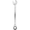 Double End, Ratcheting Combination Spanner, 17mm, Metric thumbnail-1