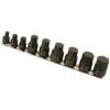 LOW PROFILE IMPACT AF HEX SOCKET BIT SET 1/4"D, 3/8"D 9PC thumbnail-0