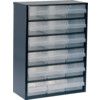 Cabinet, Steel/Polypropylene, Black, 306x150x417mm, 18 Drawers thumbnail-0