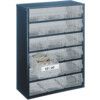 Cabinet, Steel/Polypropylene, Black, 306x150x417mm, 18 Drawers thumbnail-1