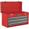 Tool Chest, American Pro®, Red/Black, 3-Drawers, 300 x 510 x 225mm thumbnail-0