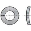 M5 LOCKING EDGE WASHER PROFILED - ZINC & YELLOW DIN 128A thumbnail-1