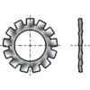 M5 EXTERNAL TOOTH LOCK WASHER -A2 ST/STEEL DIN 6797A thumbnail-1