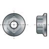 M6 Flanged Hex Nut, Zinc Plated Yellow Passivated, Grade 8 thumbnail-1