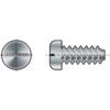 ST3.5x9.5mm SLOTTED PAN HEAD TAP SCREW BZP thumbnail-1